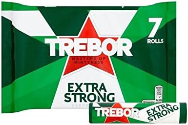 Trebor Extra Strong Peppermint 7 x 41g - Pack of 2