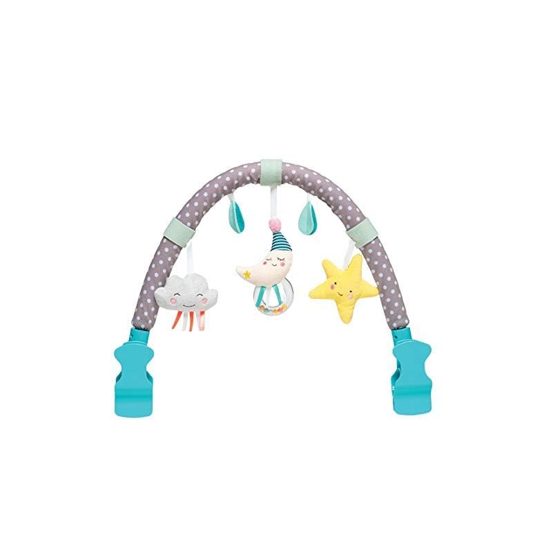 Taf Toys Mini Moon Arch | Ideal for Infants & Toddlers, Fits Stroller & Pram, Activity Arch with Fascinating Toys…