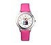 Disney Girls' Anna & Elsa Stainless Steel Pink Tween Watch