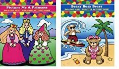 Do A Dot Art Coloring Books Gift Set Picture me a Princess and Beary Busy Bears Book Set of 2