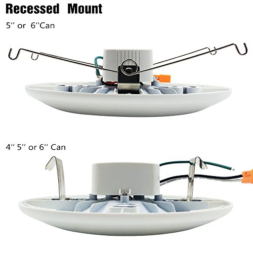 Recessed lighting 4" can with glass cover changing light bulb