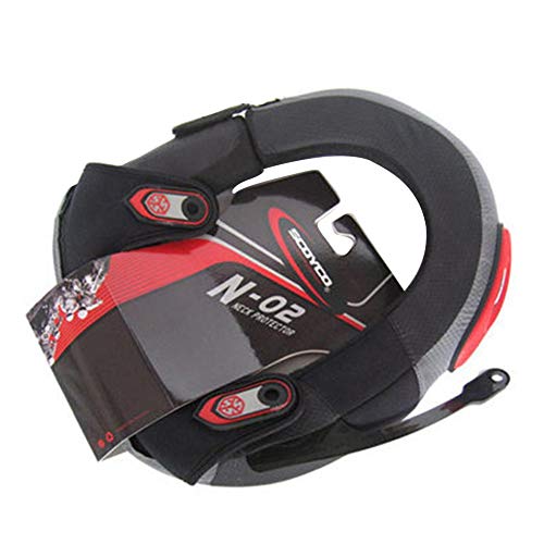 fineshelf Motocross Neck Brace,Motorcycle Riding Neck Protector for Adult Motorcycle Cycling Anti-Fatigue Neck Protection Off-Road Riding Body Special Anti-Fall Fatigue Neck