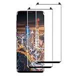 [2 Pack] Galaxy S9 Plus Tempered Glass Screen Protector, Anti-Fingerprint, no Bubble, 9H Hardness, Samsung Galaxy S9+ Plus HD Screen Protector (Black)
