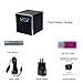 Corprit WiFi Spy Camera - Hidden Camera - HD 1080P Hidden Camera Clock Nanny Cam for Home Office Security with APP Remote View and Control Motion Detection Alert-NO Audio