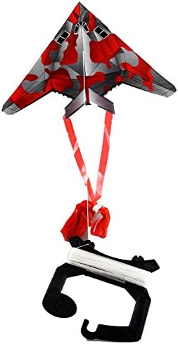 MicroKite Mini Mylar Kite, Stealth, 1-Pack