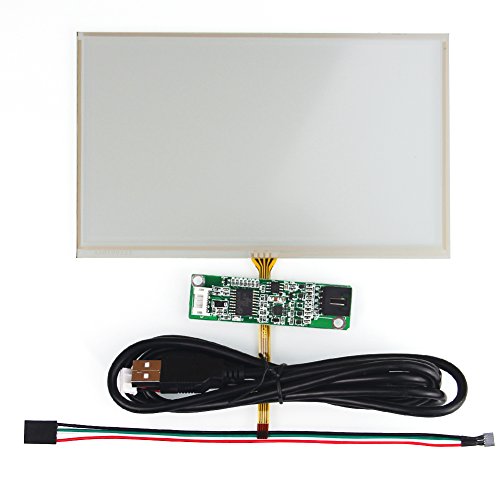 Generic 7 Inch 165x100mm 4 Wires Touch Screen Panel+ Touch Screen Driver Board For AT070TN90 Raspberry Pi