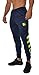 YoungLA Original Soccer Pants for Men and Women | Training Joggers Fitted Sweatpants | Tapered Workout Gym 201 Medium Navy/neon