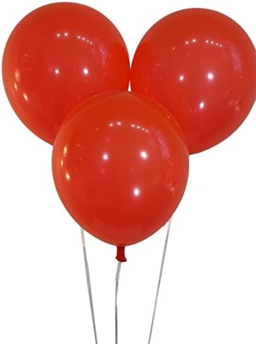Creative Balloons 12" Latex Balloons - Pack of 72 Pieces - Decorator Brite Red