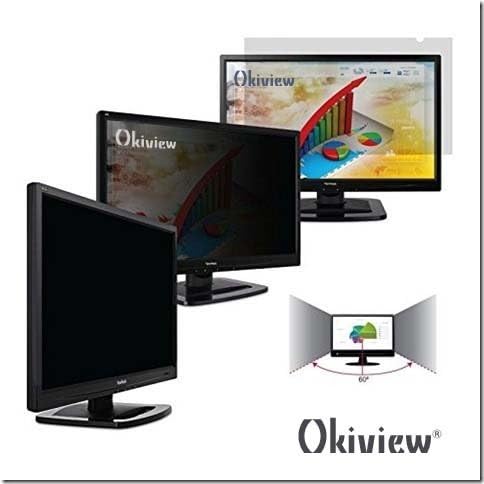 Okiview Privacy Filter for Widescreen Desktop LCD Monitor 18.5" 16:9 (PF18.5W9)