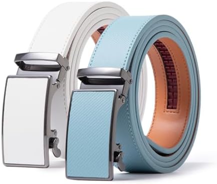 Concitor Reversible Belt Bonded Leather Removable Silver-Tone