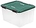 IRIS Remington® 46 Quart WeatherPro™ Storage Box, Green