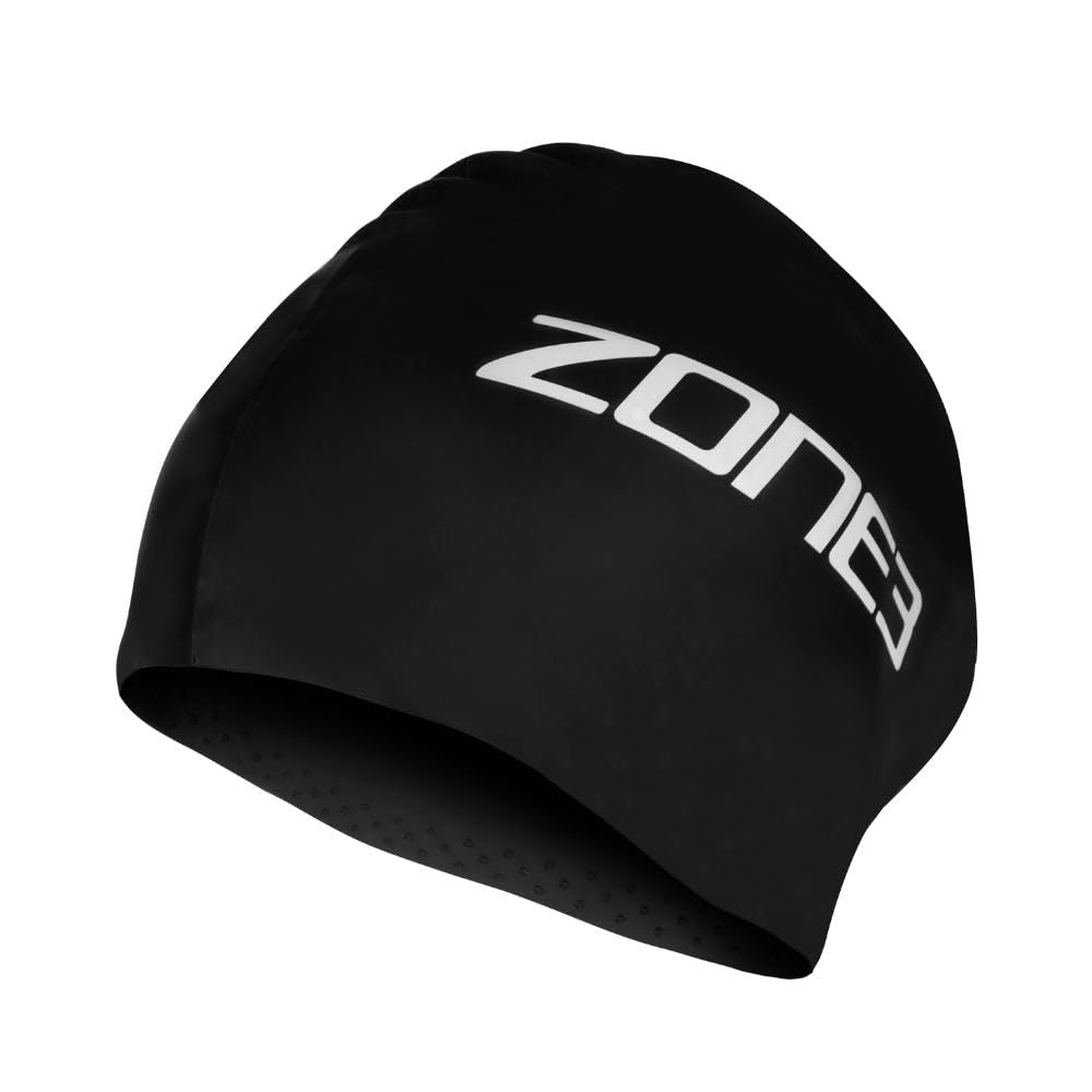 ZONE3 Extra Large Silicone Swim Cap - Designed For Long Hair, Dreadlocks, Curls/Afros, Hair Extensions, Braids, Comfortable Fit, 48g