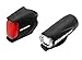Schwinn LED Bike Light Headlight and Tail Light Set, Battery Powered, 105 Foot Beam Distance