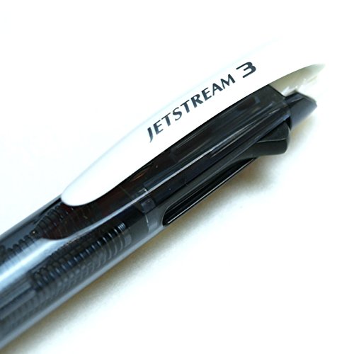 Uni Ballpoint Pen Jetstream 3 Color Black, Red, Blue Ink 0.7mm, Rose