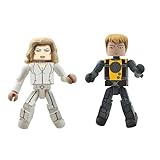 Marvel Minimates XMen First Class Exclusive Mini Figure 2Pack Emma Frost Havok by Diamond Select