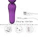 loverbeby Waterproof Wireless Extreme Power Wand Massager Handheld Mini 9X Multi-Speed (Purple)