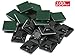 iExcell 100 Pcs Black 20 mm x 20 mm x 4 mm Adhesive Cable Tie Mount Base Holders