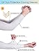 8 Pairs Unisex Ice Silk Arm Sleeve Sun Protection Cooling Sleeves for Men Women Kid Tattoo Cover Up Riding Outdoor (Black, White, Grey, Dark Grey, Adult Size)
