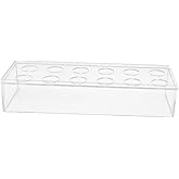 HEMOTON Acrylic Flower Holder Vase for Flower Arrangement Stylish Desktop Decoration for Home Office and Garden