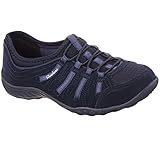 Skechers Women's Big Bucks Fashion Sneaker (7, Navy)