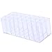 Acrylic Lip Gloss Makeup Organizer by Lime beauty 24 Spaces - Clear