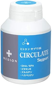 Amazon ミトコンサプリ 06 サーキュレートサポート 30日分 60粒 ミトコンサプリ サプリメント ビタミン