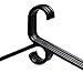 Made in USA Heavy Duty Plastic Clothes Hangers Bulk, 20 30 50 100 Pack Available, Strong Plastic Hangers, Jacket Coat Hangers, Thick Plastic Hanger for Closet and Clothing Hangars (36pk Black)