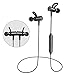 Bluetooth Headset, Wireless Magnetic Bluetooth 4.1 In-ear Stereo Headphones Noise Isolation Earbuds with Mic and Comfortable Silicone Ear-hooks for IOS and Android Cellphones
