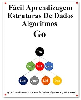 Livro Fácil Aprendizagem Estruturas De Dados e Algoritmos Go: Aprenda graficamente estruturas de dados e algoritmos Go melhor do que antes