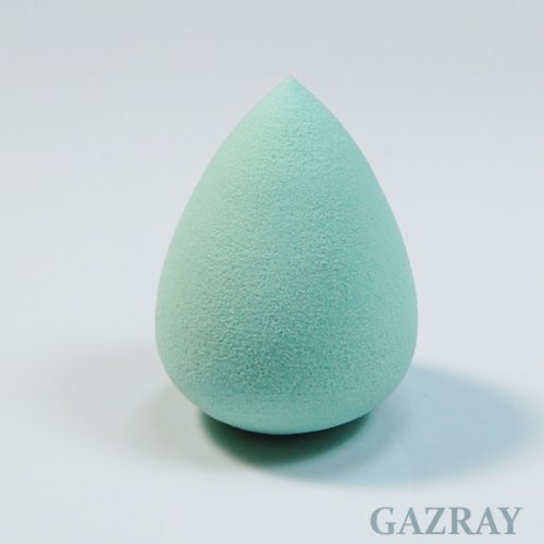 Latex Free Premium, Tiffany Green, Tear Drop Shape Beauty Flawless Makeup Sponge Blender Foundation Puff