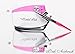 Tickled Pink Cosmetic Airbrush Makeup Kit with 89% Organic Water Based Makeup Infused with Organic Aloe Juice(Fair)