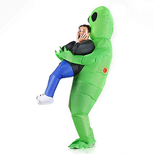 Inflatable Alien Costumes Suitable for Kids and Adults, Halloween