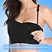 Hands Free Pumping Bra, Lupantte Adjustable Breastfeeding Nursing Bra for Holding Breast Pumps Like Spectra, Lansinoh, Philips Avent, Ameda, Bellababy,etc. (Medium)