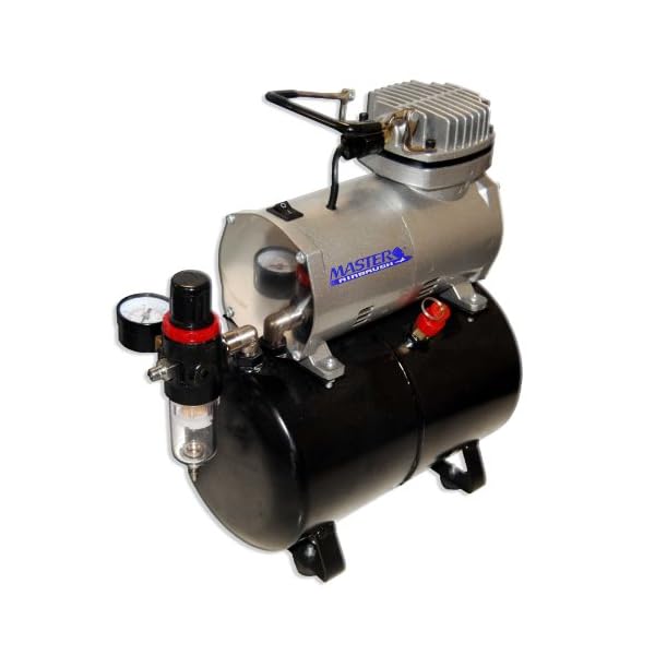 IwataMedea Eclipse HP CS Airbrush Set with Cool Runner II Dual Fan Air