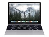 Apple MacBook MJY32LL/A 12-Inch Laptop with Retina Display, Space Gray, 256 GB (Renewed)