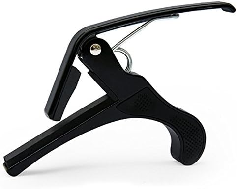 Capo Guitar Strings Accessories Ultra Lightweight Professional Trigger Style Quick Change - Acoustic Electric - Perfect for Banjo, Ukulele and Mandolin