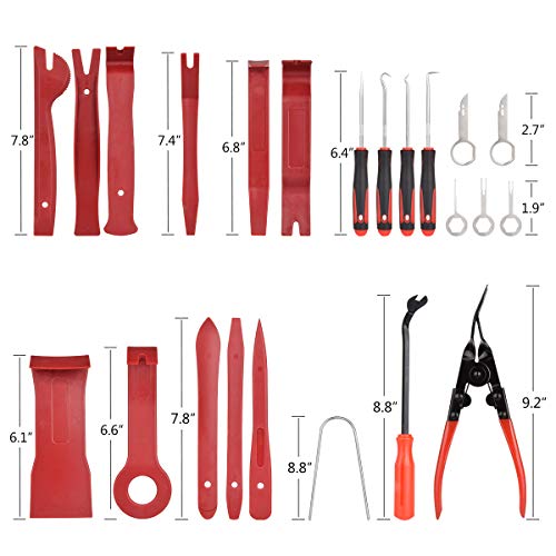 image for DKIIGAME Car Trim Removal Tools Car Panel Removal Tools Kit Auto Trim 