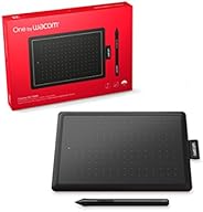 Wacom One CTL472 - Mesa Digitalizadora, Preto / Vermelho