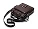 Contacts Mens Genuine Leather Crossbody Single-Shoulder Briefcase Messenger Bag Brown
