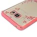 Galaxy Note 5 Case,Samsung Galaxy Note 5 Case - Shock-absorption Electroplating Transparent Soft TPU Ultra-thin Slim Fit with Bling Sparkling Shiny Diamonds Anti-scratch Cover by Badalink - Pink