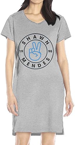 SBPZEB Women's Shawn Mendes V-Neck Tshirt Dress