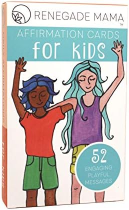 Renegade Mama Kid's Affirmation Cards- Daily Positive Affirmations for Kids to Promote Self Love and Confidence