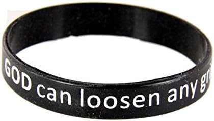 8100004 God Can Loosen Any Grip Zecharia 4:6 Drug Alcohol Free Sobriety AA Recovery