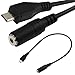 BlastCase Sync 3.5mm F Aux Audio Jack to Micro USB 5 Pin Male Converter Audio Cable Char