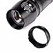 8000 Lumens VIASA X800 XML T6 LED Zoom Tactical Military Flashlight Super Torch Set(Key Chain)
