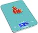 Ozeri Touch II Digital Kitchen Scale with Microban Antimicrobial Product Protection, 18 lb, Teal Blue
