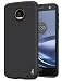 Moto Z Force Case, DGtle Anti-Scratches [Matte] TPU Gel Premium Slim Flexible Soft Bumper Rubber Protective Case Cover for Motorola Moto Z Force Droid (Black)