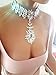 Holylove Crystal Statement Necklace Choker Chain Jewelry in Crystal Beads Gift Box-HLN0006 Crystal