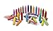 Crayola Washable Sidewalk Chalk, 128 ct, Includes Glitter, Neon