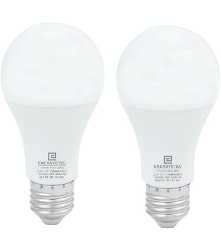 12V 24V DC 5W E27 Base Cool Pure White Day Light LED Light Bulb RV Boat Solar